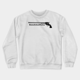 HomeSchoolTattoo Long Barrel Revolver Crewneck Sweatshirt